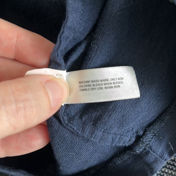 GAP navy blue cap sleeve dress size 12 - Picture 6 of 7